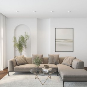 DK2091-WH Встраиваемый светильник FLAT, IP 20, до 15 Вт, GX53, LED, белый, алюминий в Елабуге - elabuga.ok-mebel.com | фото 5