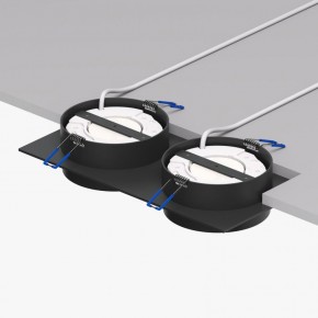 DK2092-BK Встраиваемый светильник FLAT, IP 20, до 15 Вт, GX53, LED, черный, алюминий в Елабуге - elabuga.ok-mebel.com | фото 2