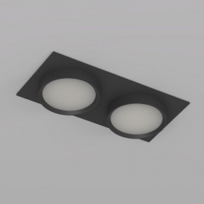 DK2092-BK Встраиваемый светильник FLAT, IP 20, до 15 Вт, GX53, LED, черный, алюминий в Елабуге - elabuga.ok-mebel.com | фото 5