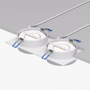 DK2092-WH Встраиваемый светильник FLAT, IP 20, до 15 Вт, GX53, LED, белый, алюминий в Елабуге - elabuga.ok-mebel.com | фото 4