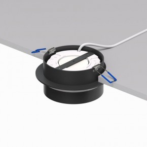 DK2100-BK Встраиваемый светильник NIKO, IP 20, до 15 Вт, GX53, LED, черный, акрил, алюминий в Елабуге - elabuga.ok-mebel.com | фото 4