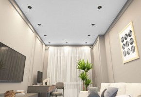 DK2120-BK Встраиваемый светильник, IP 20, 50 Вт, GU10, черный, алюминий в Елабуге - elabuga.ok-mebel.com | фото 6