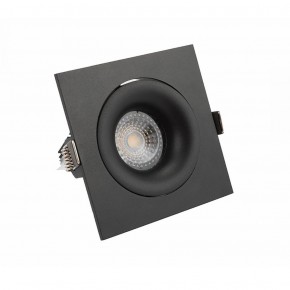 DK2121-BK Встраиваемый светильник, IP 20, 50 Вт, GU10, черный, алюминий в Елабуге - elabuga.ok-mebel.com | фото