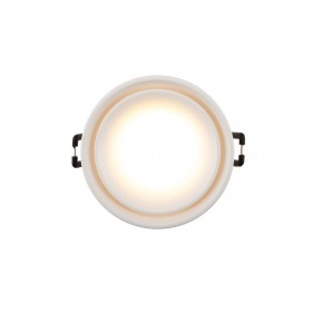 DK2403-WH Встраиваемый светильник влагозащ., IP 44, 15 Вт, GU10, белый, алюминий в Елабуге - elabuga.ok-mebel.com | фото 4