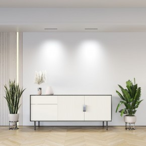 DK2515-WB Встраиваемый светильник SPACE со светодиодом L240mm 220V 20W 38° 4000К IP20 белый/черный алюминий в Елабуге - elabuga.ok-mebel.com | фото 7