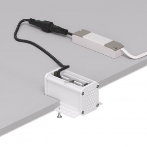 DK2530-WB Встраиваемый светильник SPACE со светодиодом под шпатлевку L69mm 220V 6W 38° 4000К IP20 белый/черный алюминий в Елабуге - elabuga.ok-mebel.com | фото 5
