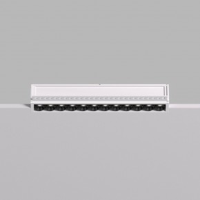 DK2532-WB Встраиваемый светильник SPACE со светодиодом под шпатлевку L240mm 220V 20W 38° 4000К IP20 белый/черный алюминий в Елабуге - elabuga.ok-mebel.com | фото 3
