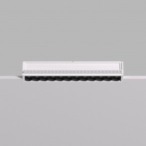 DK2532-WB Встраиваемый светильник SPACE со светодиодом под шпатлевку L240mm 220V 20W 38° 4000К IP20 белый/черный алюминий в Елабуге - elabuga.ok-mebel.com | фото 4