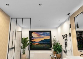 DK3016-BK Встраиваемый светильник влагозащ., IP 65, 50 Вт, GU10, черный, алюминий в Елабуге - elabuga.ok-mebel.com | фото 6