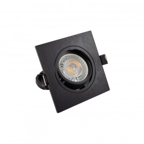 DK3021-BK Встраиваемый светильник, IP 20, 10 Вт, GU5.3, LED, черный, пластик в Елабуге - elabuga.ok-mebel.com | фото 2