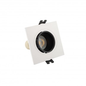 DK3021-WB Встраиваемый светильник, IP 20, 10 Вт, GU5.3, LED, белый/черный, пластик в Елабуге - elabuga.ok-mebel.com | фото 2