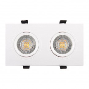 DK3022-WH Встраиваемый светильник, IP 20, 10 Вт, GU5.3, LED, белый, пластик в Елабуге - elabuga.ok-mebel.com | фото 2