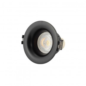 DK3024-BK Встраиваемый светильник, IP 20, 10 Вт, GU5.3, LED, черный, пластик в Елабуге - elabuga.ok-mebel.com | фото