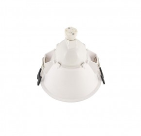 DK3026-WG Встраиваемый светильник, IP 20, 10 Вт, GU5.3, LED, белый/золотой, пластик в Елабуге - elabuga.ok-mebel.com | фото 3