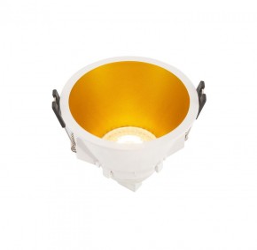 DK3026-WG Встраиваемый светильник, IP 20, 10 Вт, GU5.3, LED, белый/золотой, пластик в Елабуге - elabuga.ok-mebel.com | фото 4