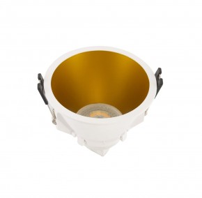 DK3026-WG Встраиваемый светильник, IP 20, 10 Вт, GU5.3, LED, белый/золотой, пластик в Елабуге - elabuga.ok-mebel.com | фото 2