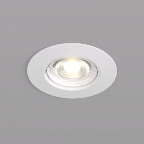 DK3028-WH Встраиваемый светильник, IP 20, 10 Вт, GU5.3, LED, белый, пластик в Елабуге - elabuga.ok-mebel.com | фото