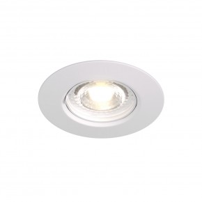 DK3028-WH Встраиваемый светильник, IP 20, 10 Вт, GU5.3, LED, белый, пластик в Елабуге - elabuga.ok-mebel.com | фото 5
