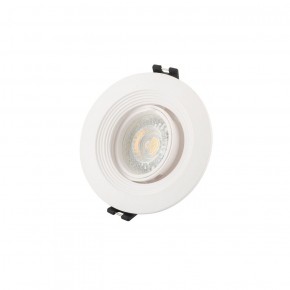DK3029-WH Встраиваемый светильник, IP 20, 10 Вт, GU5.3, LED, белый, пластик в Елабуге - elabuga.ok-mebel.com | фото 2
