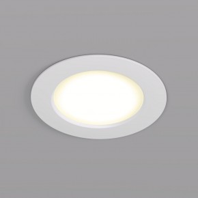 DK3046-WH Встраиваемый светильник, IP 20, 5Вт, LED, белый, пластик в Елабуге - elabuga.ok-mebel.com | фото