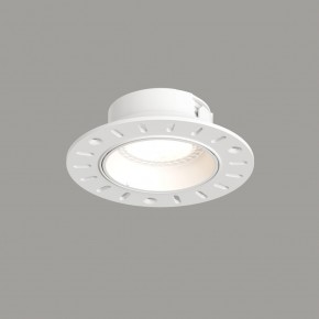 DK3055-WH Встраиваемый светильник, IP 20, 10 Вт, GU5.3, LED, белый, пластик в Елабуге - elabuga.ok-mebel.com | фото