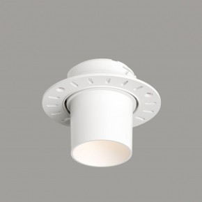 DK3057-WH Встраиваемый светильник под шпатлевку, IP20, до 15 Вт, LED, GU5,3, белый, пластик в Елабуге - elabuga.ok-mebel.com | фото