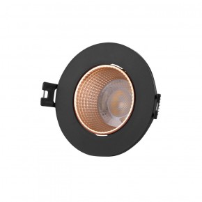 DK3061-BBR Встраиваемый светильник, IP 20, 10 Вт, GU5.3, LED, черный/бронзовый, пластик в Елабуге - elabuga.ok-mebel.com | фото