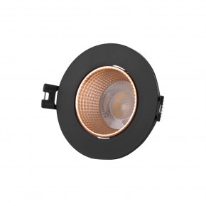 DK3061-BBR Встраиваемый светильник, IP 20, 10 Вт, GU5.3, LED, черный/бронзовый, пластик в Елабуге - elabuga.ok-mebel.com | фото
