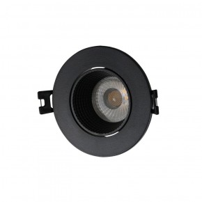 DK3061-BK Встраиваемый светильник, IP 20, 10 Вт, GU5.3, LED, черный/черный, пластик в Елабуге - elabuga.ok-mebel.com | фото