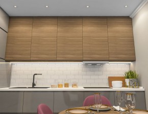 DK3061-WH+CH Встраиваемый светильник, IP 20, 10 Вт, GU5.3, LED, белый/хром, пластик в Елабуге - elabuga.ok-mebel.com | фото 2