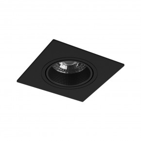 DK3071-BK Встраиваемый светильник, IP 20, 10 Вт, GU5.3, LED, черный/черный, пластик в Елабуге - elabuga.ok-mebel.com | фото 6