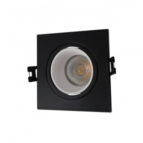 DK3071-BK+WH Встраиваемый светильник, IP 20, 10 Вт, GU5.3, LED, черный/белый, пластик в Елабуге - elabuga.ok-mebel.com | фото