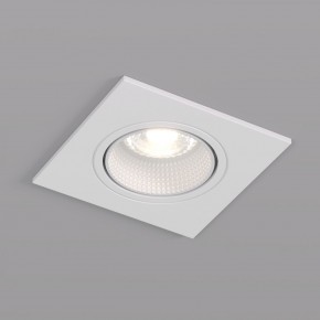 DK3071-WH Встраиваемый светильник, IP 20, 10 Вт, GU5.3, LED, белый/белый, пластик в Елабуге - elabuga.ok-mebel.com | фото