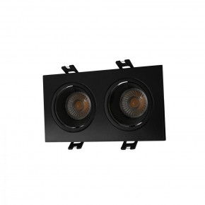 DK3072-BK Встраиваемый светильник, IP 20, 10 Вт, GU5.3, LED, черный/черный, пластик в Елабуге - elabuga.ok-mebel.com | фото