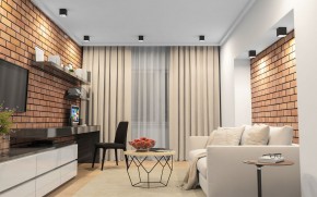 DK3080-BW+BK Светильник накладной IP 20, 10 Вт, GU5.3, LED, черно-белый/черный, пластик в Елабуге - elabuga.ok-mebel.com | фото 2
