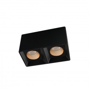 DK3085-BK+BR Светильник накладной IP 20, 10 Вт, GU5.3, LED, черный/бронзовый, пластик в Елабуге - elabuga.ok-mebel.com | фото