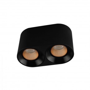 DK3096-BK+BR Светильник накладной IP 20, 10 Вт, GU5.3, LED, черный/бронзовый, пластик в Елабуге - elabuga.ok-mebel.com | фото