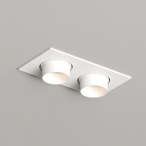 DK3122-WH Встраиваемый светильник, IP20, до 15 Вт, LED, GU5,3, белый, пластик в Елабуге - elabuga.ok-mebel.com | фото
