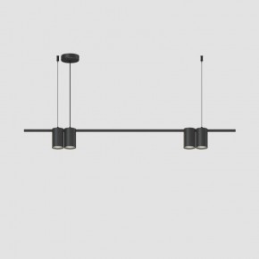 DK4061-BK Подвесной светильник ORBIT, IP20, 4xGU10 LED до 15 Вт, черный матовый, алюминий в Елабуге - elabuga.ok-mebel.com | фото