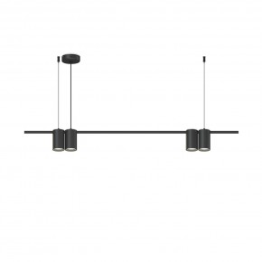 DK4061-BK Подвесной светильник ORBIT, IP20, 4xGU10 LED до 15 Вт, черный матовый, алюминий в Елабуге - elabuga.ok-mebel.com | фото 3