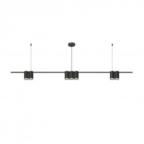 DK4063-BK Подвесной светильник ORBIT, IP20, 7xGU10 LED до 15 Вт, черный матовый, алюминий в Елабуге - elabuga.ok-mebel.com | фото 3