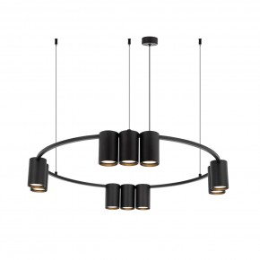 DK4065-BK Подвесной светильник ORBIT, IP20, 10xGU10 LED до 15 Вт, черный матовый, алюминий в Елабуге - elabuga.ok-mebel.com | фото 3