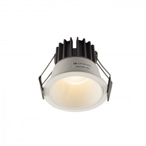 DK4400-WH Встраиваемый светильник, IP 20, 7 Вт, LED 3000, белый, алюминий в Елабуге - elabuga.ok-mebel.com | фото