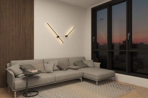 DK5010-BK Бра 600 мм, 3000К, IP20, 5 Вт, черный, алюминий в Елабуге - elabuga.ok-mebel.com | фото 7