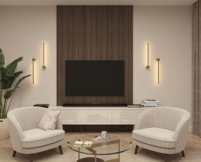 DK5010-SG Бра 600 мм, 3000К, IP20, 5 Вт, матовое золото в Елабуге - elabuga.ok-mebel.com | фото 5