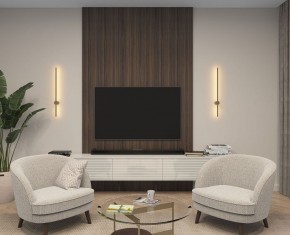 DK5012-SG Бра 800 мм, 3000К, IP20,7 Вт, матовое золото в Елабуге - elabuga.ok-mebel.com | фото 5