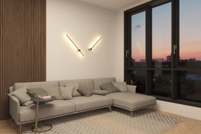 DK5012-SG Бра 800 мм, 3000К, IP20,7 Вт, матовое золото в Елабуге - elabuga.ok-mebel.com | фото 7
