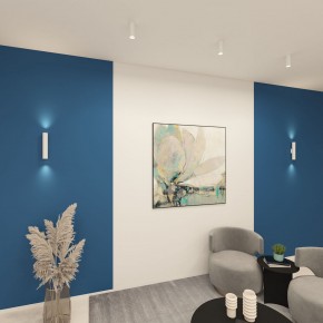 DK5022-WH Настенный светильник, IP20, до 15 Вт, LED, 2xGU10, белый, алюминий в Елабуге - elabuga.ok-mebel.com | фото 5