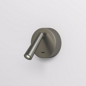 DK5072-DN Бра SHINE WALL со светодиодом, D104*H68, IP20, 3000К, 3W, RA?90, темный никель, алюминий в Елабуге - elabuga.ok-mebel.com | фото 2