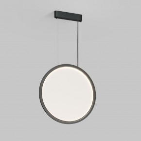 DK6606-BK Подвесной вертикальный светильник Veil со светодиодом H1700 d600 220V 48W 3000-6000K IP20 черный алюминий в Елабуге - elabuga.ok-mebel.com | фото 3